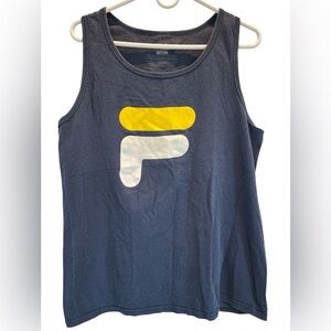 Fila x Soulcycle Men’s Navy Logo Tank M